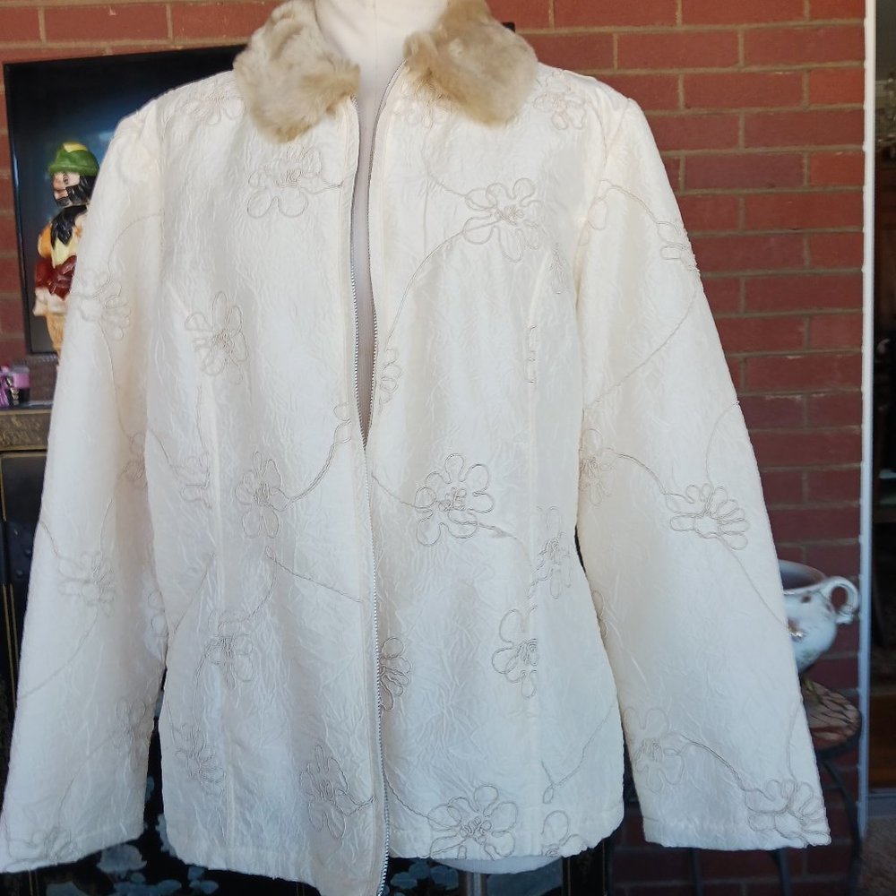 Cream Colored Jacket - image 1